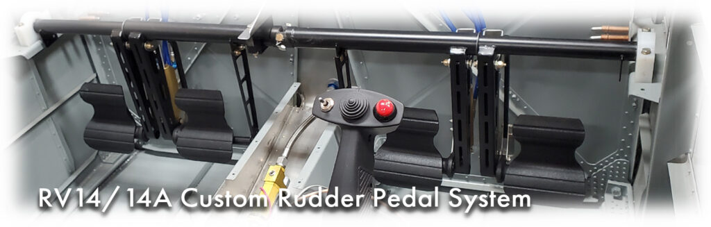 Control Approach RV14 Rudder Pedal System